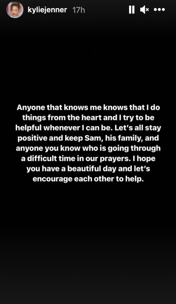 Kylie Jenner Beri Penjelasan setelah Dikritik soal Donasi di GoFundMe