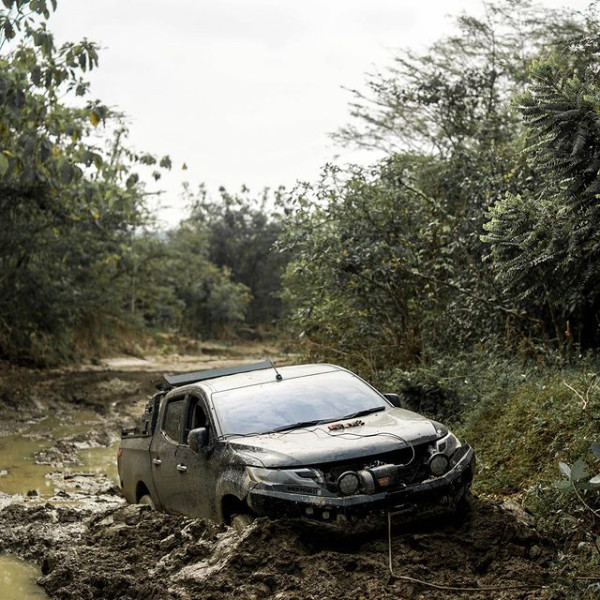 Mitsubishi Triton Matik Bermain di Medan Berat, Sanggupkah?