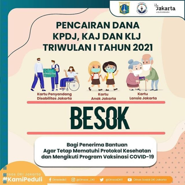 Anies Umumkan Hari Ini Cair Dana KPDJ, KAJ dan KLJ