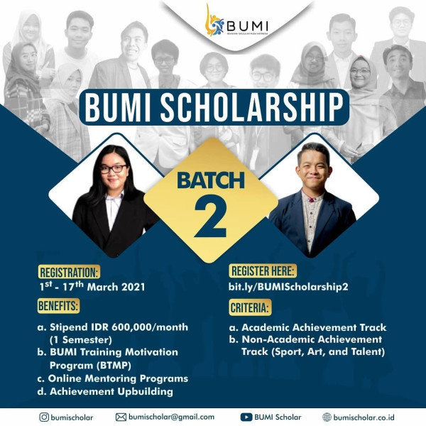 Daftar Beasiswa untuk Dijajal Para Mahasiswa Politeknik