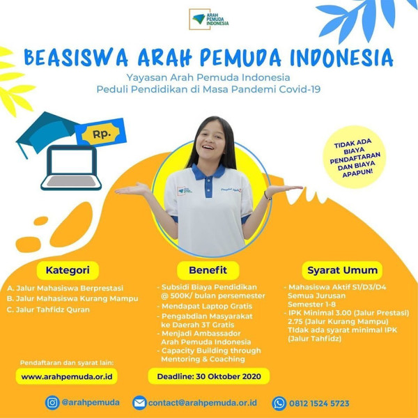 Daftar Beasiswa untuk Dijajal Para Mahasiswa Politeknik