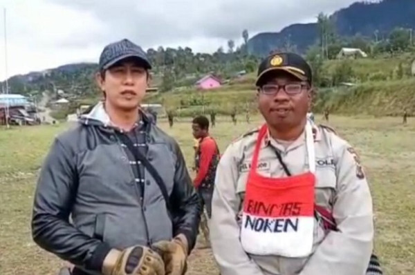 Beredar Kabar Ada Pengungsi di Intan Jaya, Kapolsek Sunapa: Itu Hoax