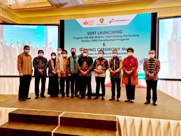Pertamina Gas Dukung Program 500 Megawatt Maluku dan Pengembangan Tenaga Kerja Nasional Daerah