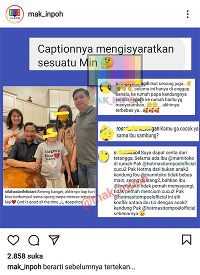 Buntut Konflik Hotma-Desiree, Anak Kandung sang Pengacara Bongkar Perlakuan Ibu Bams pada Cucu Sambung