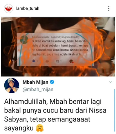 Spekulasi Nissa Sabyan Hamil Muncul usai Video Viral Elus Perut, Netizen Ini Membenarkannya