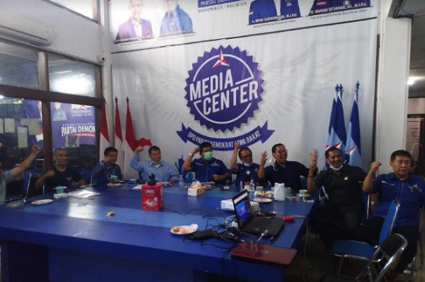 Kepengurusan Kubu Moeldoko Ditolak Pemerintah, Pengurus Demokrat Jabar Bersorak Sorai