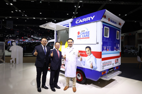 Lab Berjalan Suzuki Carry Siap Perang Melawan Covid-19