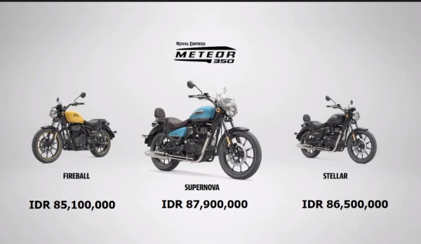 Terjangkau, Royal Enfield Meteor 350 Dijual Mulai Rp85,1 Juta