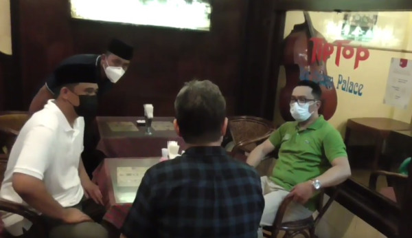 Keliling Kota Medan, Ridwan Kamil Beri Masukan ke Bobby Kembangkan Pariwisata