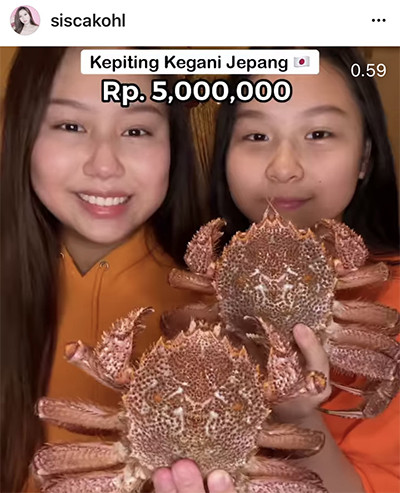 Profil Sisca Kohl, Artis TikTok yang Viral gegara Masak Nasi Goreng Rp400 Juta