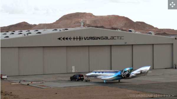 Virgin Galactic Luncurkan Pesawat Luar Angkasa VSS Imagine