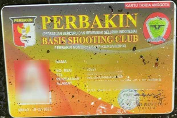 ZA, Pelaku Serangan ke Mabes Polri Anggota Perbakin?