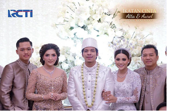 Intip Penampilan Atta Halilintar dan Aurel Hermansyah hingga Akad Nikah, Super Mewah!