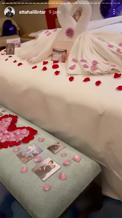 So Sweet! Romantisme Malam Pertama Atta Halilintar dan Aurel Hermansyah
