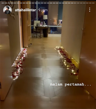 So Sweet! Romantisme Malam Pertama Atta Halilintar dan Aurel Hermansyah