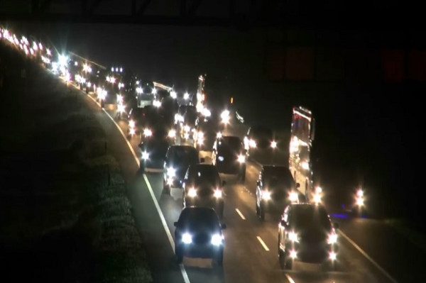 Arus Balik Libur Panjang di Tol Cipali Subang Masih Padat Merayap