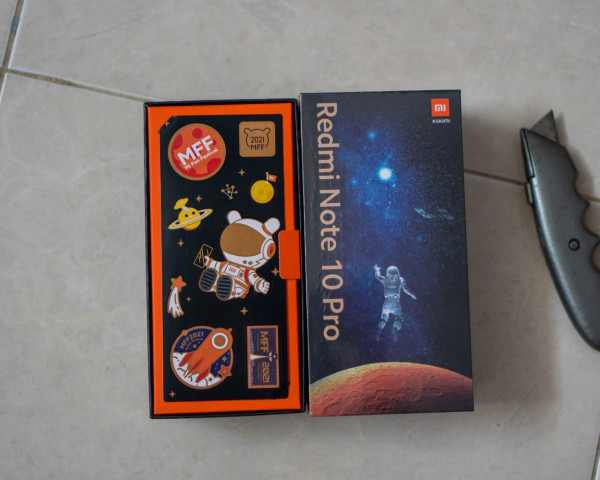 Unboxing Redmi Note 10 Pro MFF Special Edition 2021