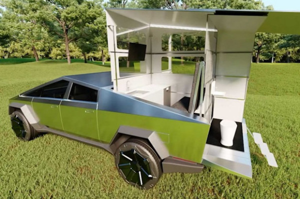 Tesla Tawarkan Camper yang Bisa Digendong Cybertruck, Ini Kecanggihannya
