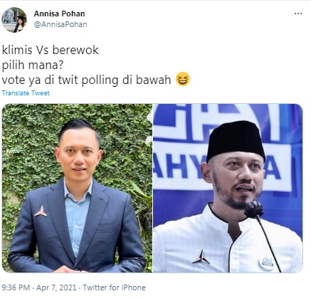 AHY Ubah Penampilan, Annisa Pohan Bikin Poling di Twitter