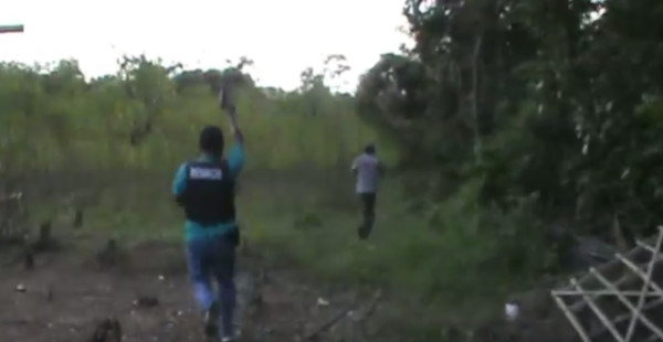 Dor..dor..dor! Pelaku Sabung Ayam Kocar-kacir ke Hutan Tak Hiraukan Suara Tembakan