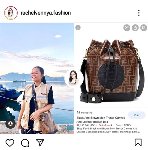 Rachel Vennya Salurkan Bantuan ke NTT, Tas Mewahnya Jadi Sorotan