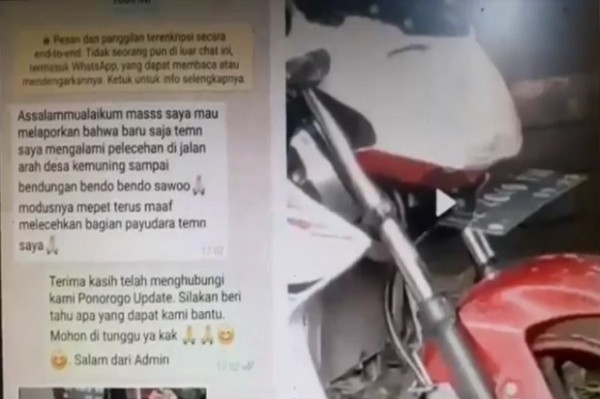 Viral! Begal Payudara Bikin Resah Warga Ponorogo, Pelaku Ternyata Bocah 14 Tahun