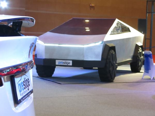 Keren, Prestige Pajang Tesla Cybertruck di IIMS Hybrid 2021