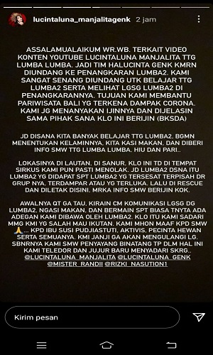Aksi Berenang Bersama Lumba-lumba Disorot Susi Pudjiastuti, Lucinta Luna Minta Maaf