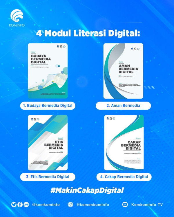 Sebanyak 12,4 Juta Masyarakat Indonesia Ditargetkan Cakap Digital pada 2021