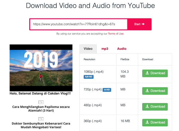 Cara Termudah Download Video YouTube Tanpa Aplikasi