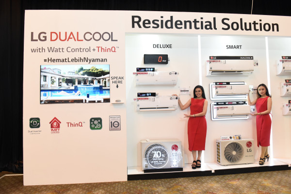 Intip Perbedaan Tiga Varian AC Inverter Irit Listrik LG Dual Cool