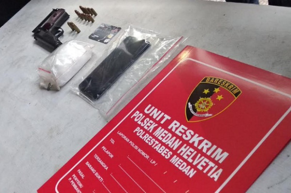 Medan Geger, Terungkap Pengedar Sabu Kini Dipersenjatai dengan Pistol