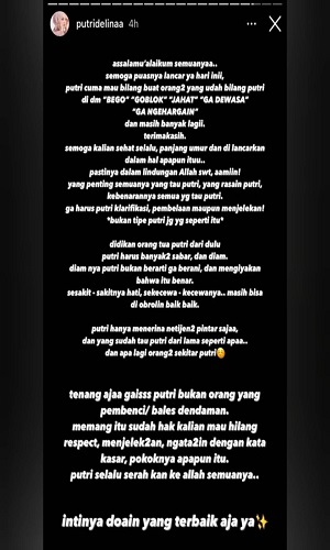 Putri Delina Dihujat Netizen Usai DM dengan Sule Terbongkar