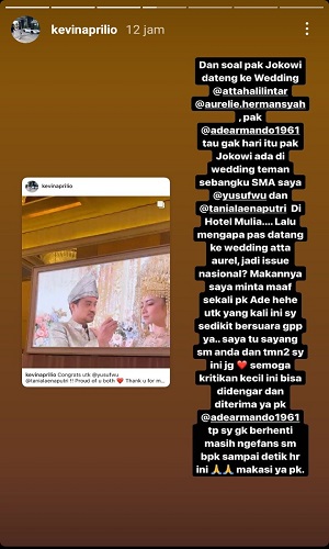 Kevin Aprilio Bela Atta-Aurel Usai Disindir Ade Armando
