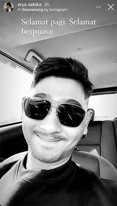 Arya Saloka Pamer Gaya Rambut Baru, Netizen: Jadi Kayak ABG
