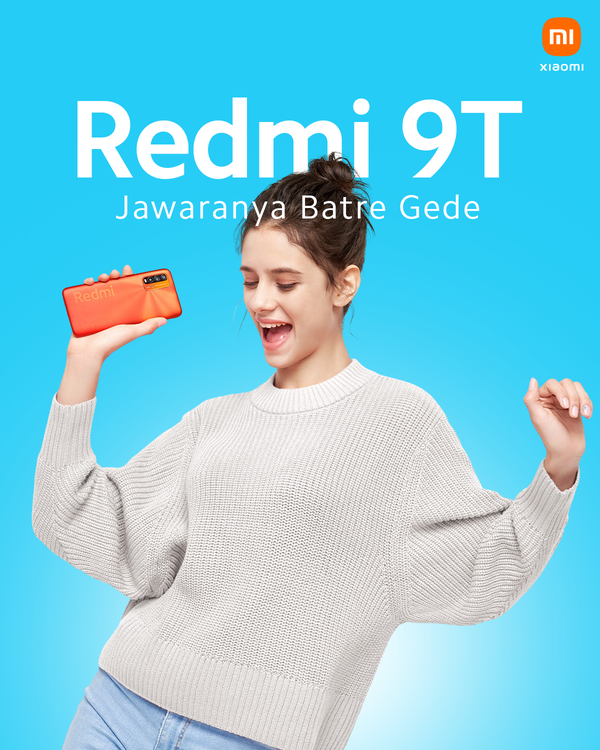Disegarkan Warna Baru Sunrise Orange, Xiaomi Redmi 9T Dijual Mulai Rp2 Juta