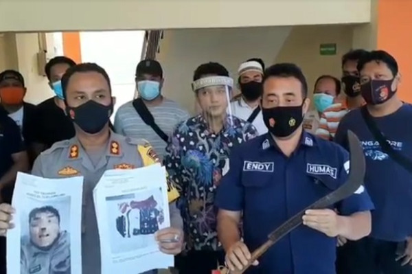 Dor! Begal Sadis Bersenjata Bondet dan Celurit Tersungkur Kena Timah Panas Polisi