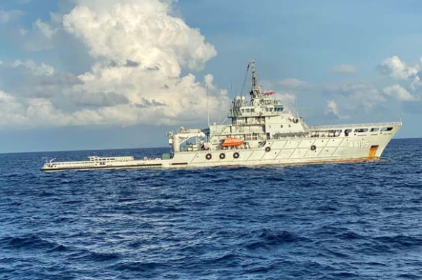 Tiba di Bali, Ini Penampakan Kapal China yang Siap Evakuasi KRI Nanggala-402