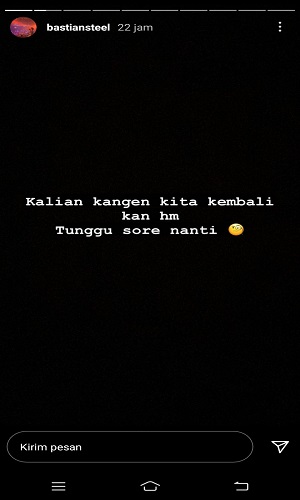 Bastian Steel Isyaratkan CJR Comeback, Tanpa Iqbaal Ramadhan?