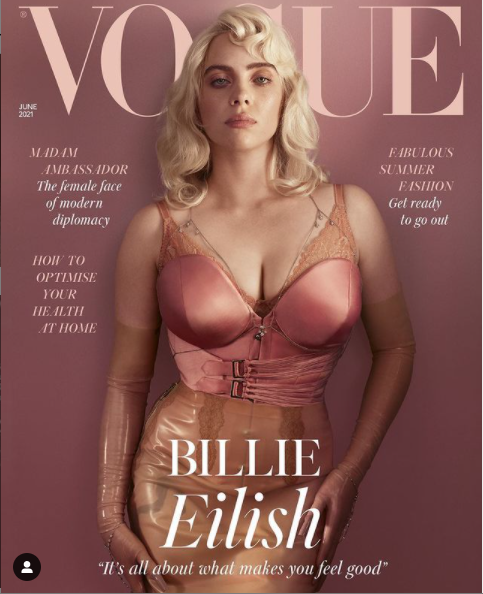 Billie Eilish Tampil sangat Berbeda dalam Majalah Vogue, Siap Terima Hujatan