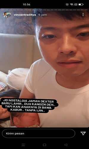 Kapten Vincent Raditya Sebut Novita Condro Bawa Kabur Anak