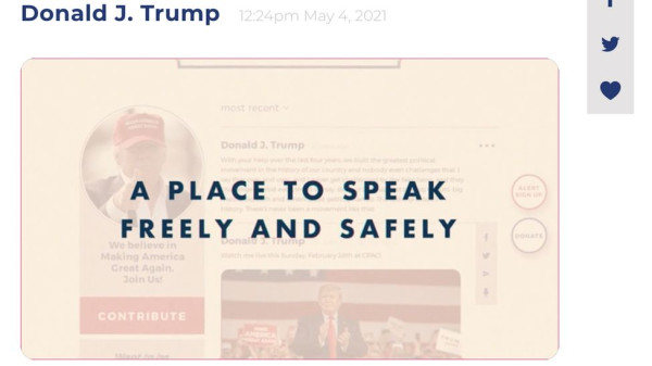 Donald Trump Luncurkan
