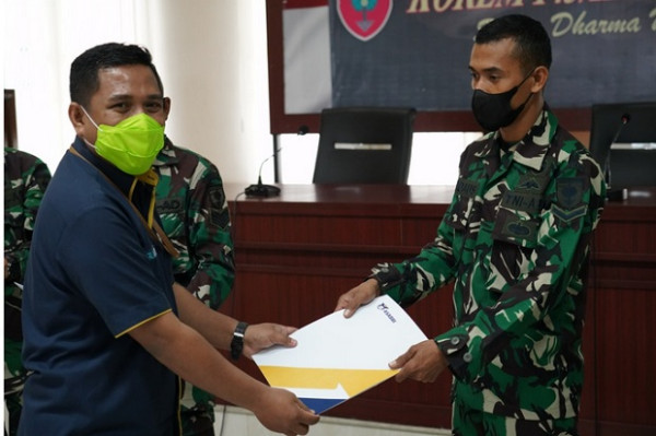 Sahabat Perjuangan, Asabri Santunkan Biaya Duka di Korem 143/HO