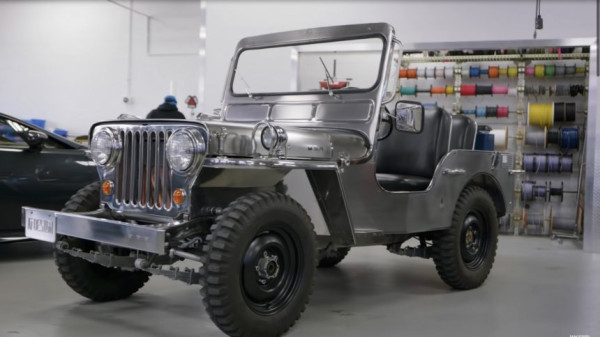 Ini Dia Jeep Perang Dunia Kedua dengan Jantung Dari Tesla