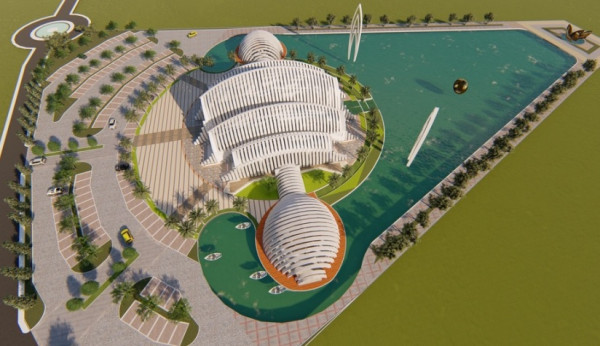 Keren Abis, Ini Penampakan Desain Masjid Akbar Seribu Bulan Rancangan Ridwan Kamil