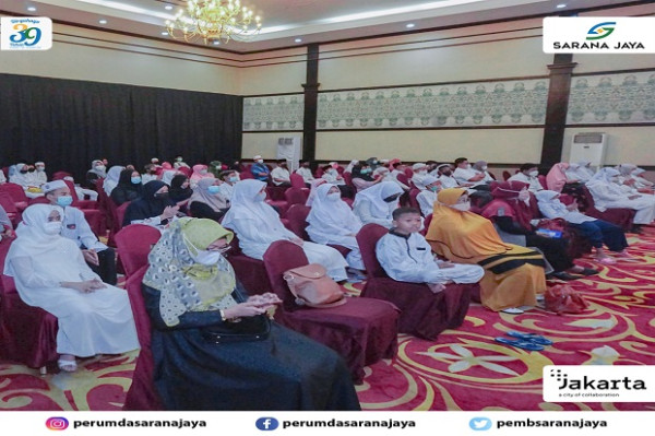 Sambut Idul Fitri, Sarana Jaya dan MUI DKI Jakarta Gelar Santunan 100 Anak Yatim