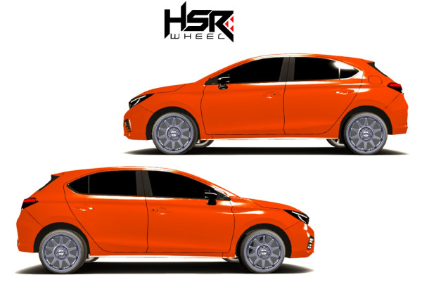 HSR Wheel Siapkan Pilihan Velg Keren Buat Rocky, Raize dan City Hatchback