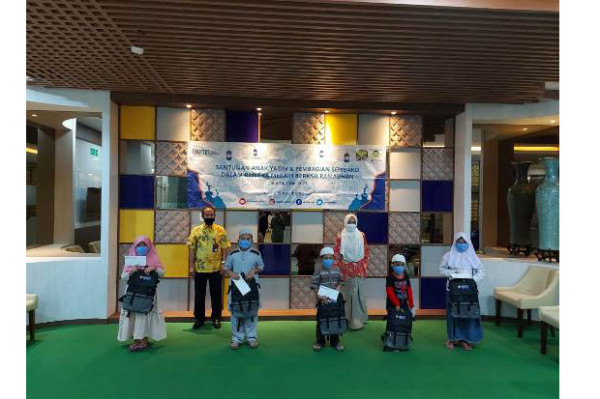 Berbagi Kebahagiaan Saat Ramadhan, Brantas Abipraya Bantu Anak Yatim dan Dhuafa
