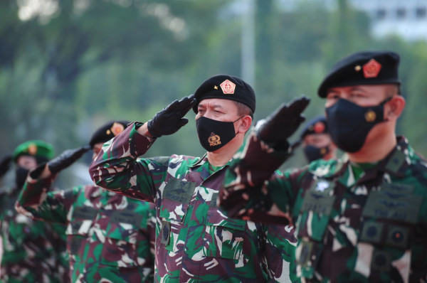 5 Perwira Marinir Naik Pangkat, Brigjen TNI Mar Suwandi Pecah Bintang