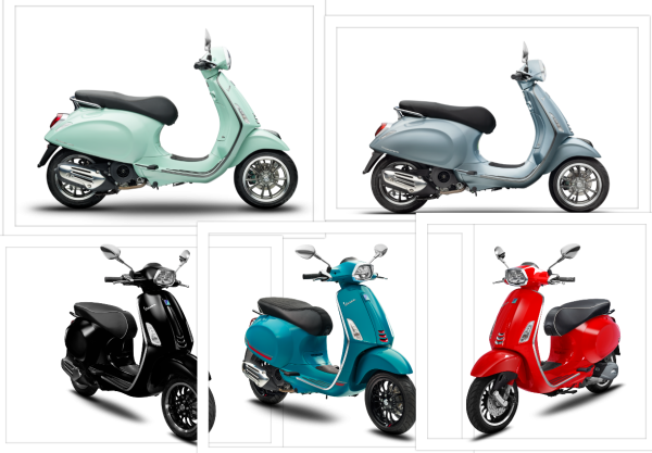 Perkuat Aura Premium, Vespa Hadir dengan Warna-Warna baru